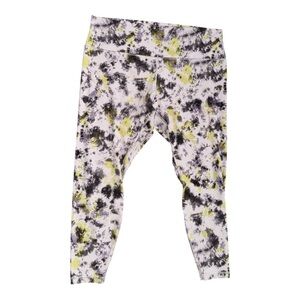 Lululemon Align High-Rise Pant 28", Radial Tie Dye Mauve Grey Multi, Size 20